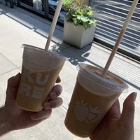 Lady of the Day smoothies!  at Kure Superfoods in Portland