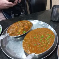 Peas Masala and Mixed Veg Masala at Thendral Restaurant in Ooty