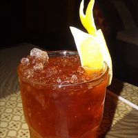 Jasmine Iced Tea at Chow Thai in Boca Raton