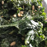 Kale salad at Pixie Retreat - SE 3rd in Portland