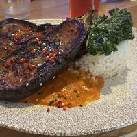 Miso aubergine   at Dukes 92 in Manchester