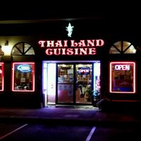 outside at Thailand Cuisine in Kihei