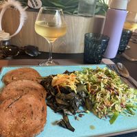 Seitan  at Bistrot Macro Vegan in Bergamo
