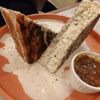 Pesto grilled sandwich at Grains Plant-based Cafe in Puerto Princesa