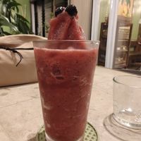 Berry crush smoothie at Grains Plant-based Cafe in Puerto Princesa