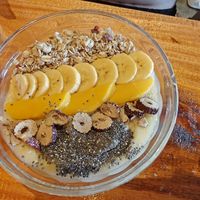 Hello yellow bowl at Grains Plant-based Cafe in Puerto Princesa