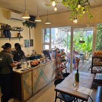 inside at Grains Plant-based Cafe in Puerto Princesa