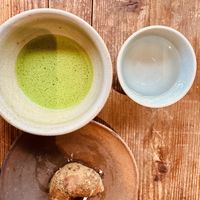 Donuts and matcha  at Soma - 杣 in Uji