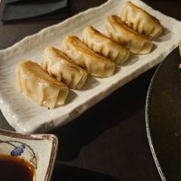 Gyosas at Kintaro Ramen Bar in Vitacura