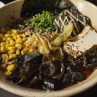 Ramen vegano at Kintaro Ramen Bar in Vitacura