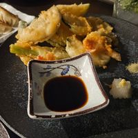 Vegetales tempura at Kintaro Ramen Bar in Vitacura