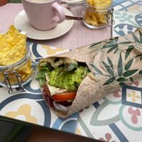 Vegan wrap   at Mokita Foodiexperience in Tenerife