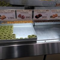 Vegan options shown at Karaköy Güllüoğlu - Yönetim Binası in Istanbul