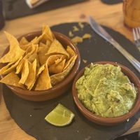 Nachos and guacamole   at Bar Sa Torre in Tossa De Mar