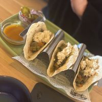 Vegan tacos, great flavours   at Bar Sa Torre in Tossa De Mar