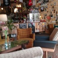 nice and comfy at 19:77 - VEGAN:DINER+BAR, Home of RAMONES MUSEUM in Berlin