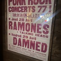 Punk rock museum   at 19:77 - VEGAN:DINER+BAR, Home of RAMONES MUSEUM in Berlin