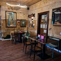 Inside of 19:77 at 19:77 - VEGAN:DINER+BAR, Home of RAMONES MUSEUM in Berlin