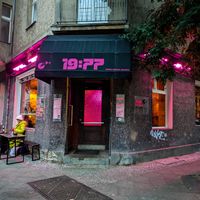 Outside of 19:77 at 19:77 - VEGAN:DINER+BAR, Home of RAMONES MUSEUM in Berlin