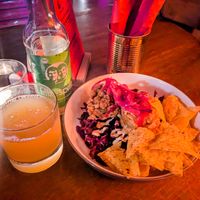 Ginger Beer and Bowl of Death at 19:77 at 19:77 - VEGAN:DINER+BAR, Home of RAMONES MUSEUM in Berlin