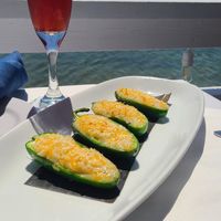 Stuffed peppers at Ocean 193 in Provincetown