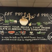 Pho! With vegan options! at Number One Noodle in Fredericton