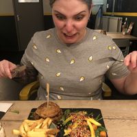 Dahl bhat burger at Waanzinnig Tilburg in Tilburg