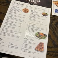 menu  at The Royal Oak   in Ottawa