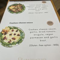 Menu  at Grazie's Kitchen - Vegan Bakery and Cafe in Da Nang