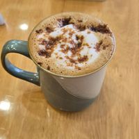 Lotus cookie latte at Grazie's Kitchen - Vegan Bakery and Cafe in Da Nang