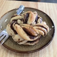 cinnamon bun same as in sweden!  at Grazie's Kitchen - Vegan Bakery and Cafe in Da Nang