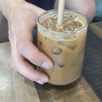 Vanilla latte  at Grazie's Kitchen - Vegan Bakery and Cafe in Da Nang