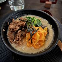 Ramen vegan con fakemeet  at Antidoto Bistrot in Milan