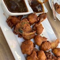 Pakoras   at Indian Tandoori Restaurant in Trondheim