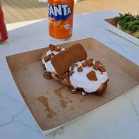 Biscoff croffle at Aeto Garden in Jaervenpaeae