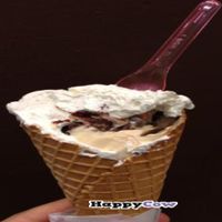 Cialda + panna (cream), 100% vegan at Gelateria Porta Romana - 126 in Milan