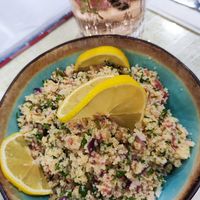 Taboulé Salat at Briz in Sunny Beach