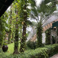 Outside Le club bar  at Sofitel Legend Metropole Hanoi in Hanoi