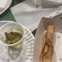 Bean taquitos and guac   at Tacos De Mexico in Morro Bay