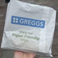 They also have a vegan sausage roll  at Greggs - Buchanan St in Glasgow