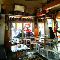 inside view  at Books & Cafe in Oberstaufen