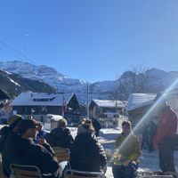 The view  at Espressionist Cafe in Lenk