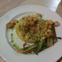 Rice with vegetables at New Vita Restaurant in Sabadell