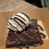 Brownie Sundae at Plant Based Coneys in Ypsilanti