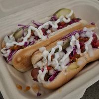 Garden Dogs at Plant Based Coneys in Ypsilanti