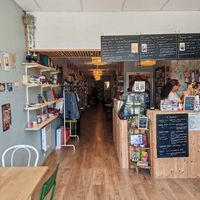 Inside at Otaku Café in Orleans