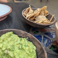 Guacamole and chips at Fonda's Taqueria in Nairobi