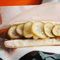 hot dog vegan! at Hot Dog Soup in Berlin