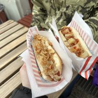 Sauerkraut and Hawaiian  #Veganuary at Hot Dog Soup in Berlin