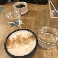Chai Latte and americano   at Café marais in Konstanz